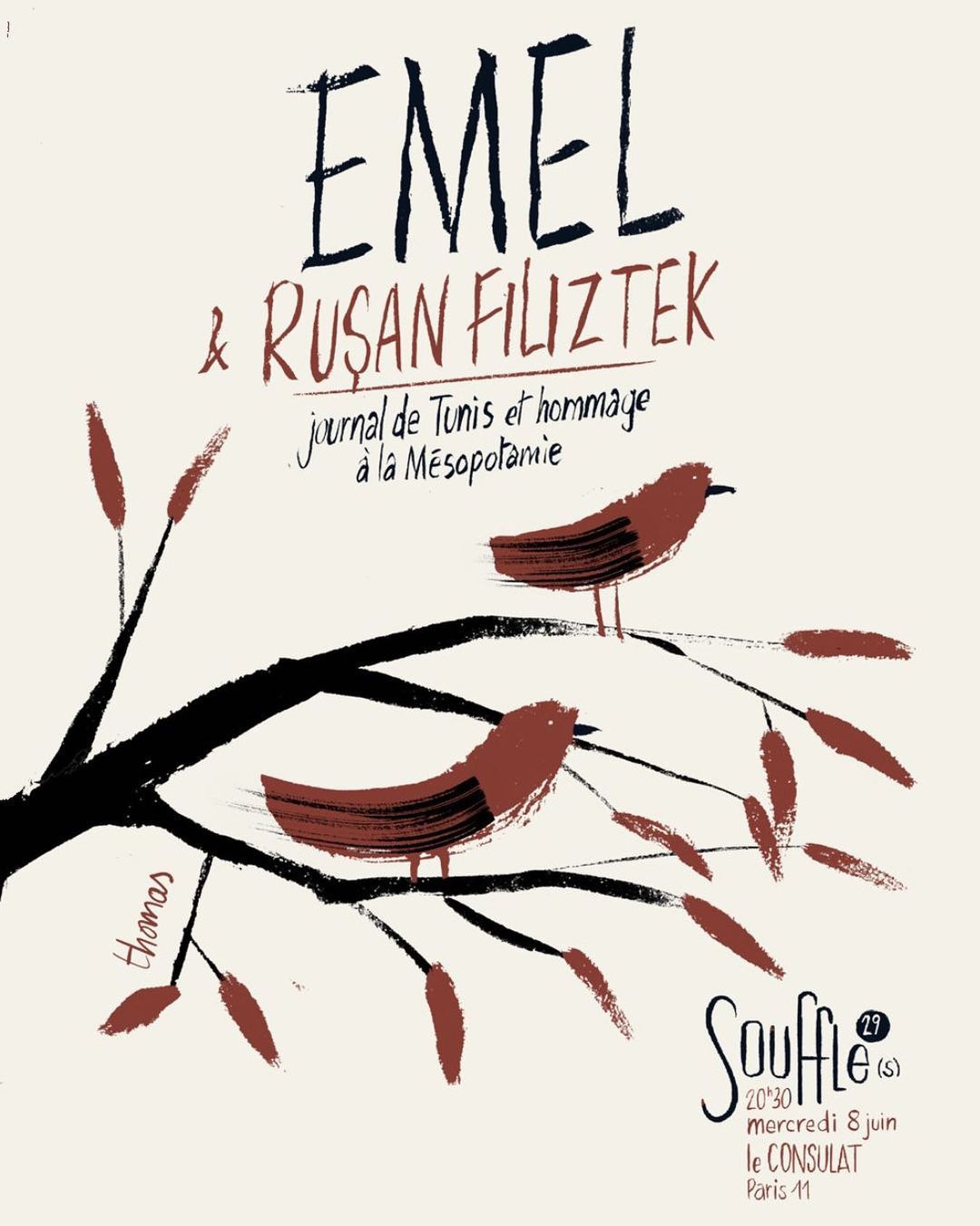 Souffle(s) #29 : Emel Mathlouthi & Ruşan Filiztek