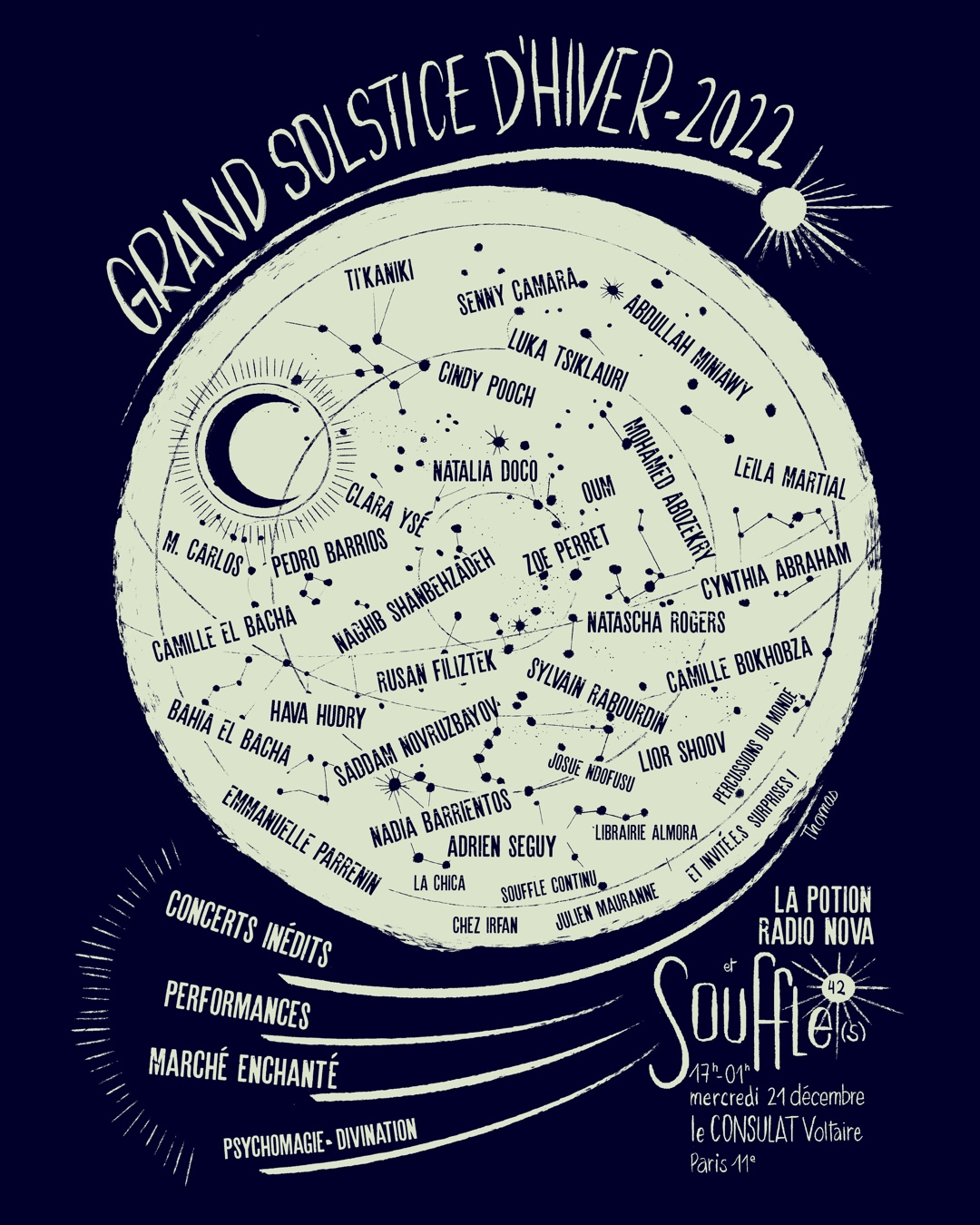 Souffle(s) x La Potion : Grand Solstice d’Hiver
